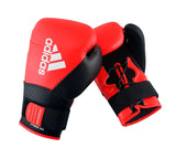 Adidas Hybrid 250 guantes de boxeo, rojo-negro