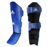 Adidas Wako protector de espinillas y empeine, azul