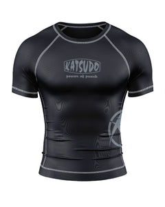 Katsudo Virago camiseta funcional de manga corta, negra