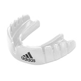 Adidas Junior Opro Snap-Fit protector bucal infantil, blanco