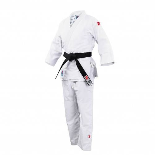 Fight Art Bushi JU kimono 450g, blanco