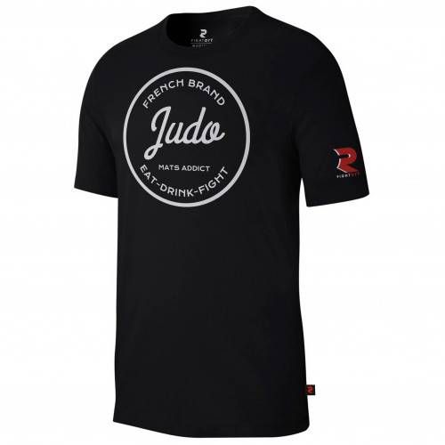 Fight Art Judo camiseta, negra