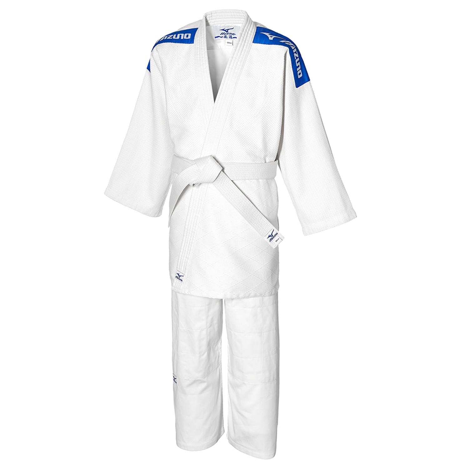 Mizuno Kodomo JU kimono infantil 350g, blanco
