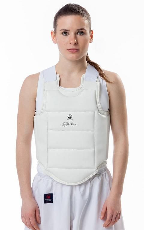 Tokaido WKF protector de cuerpo, blanco