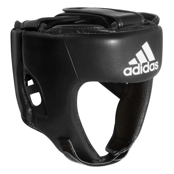 Adidas Hybrid 50 casco de boxeo, negro