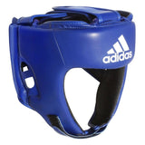 Adidas Hybrid 50 casco de boxeo, azul