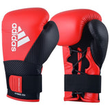Adidas Hybrid 250 guantes de boxeo, rojo-negro