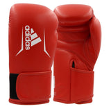Adidas Speed 175 guantes de boxeo, rojos
