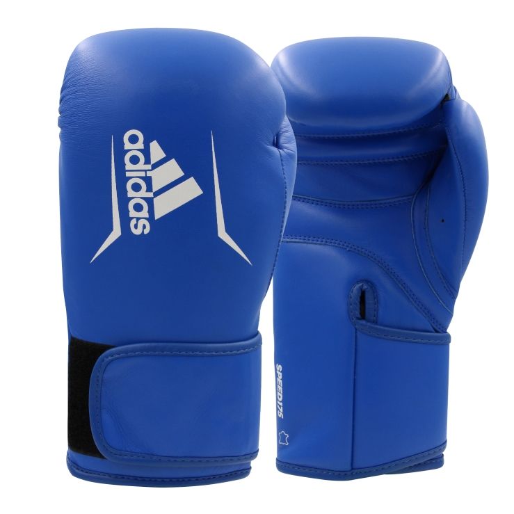Adidas Speed 175 guantes de boxeo, azules