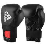 Adidas Hybrid 250 guantes de boxeo, negros