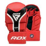 RDX Aura+ T17 guantes de grappling, rojo-negro