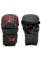 Tapout Rancho guantes de sparring MMA, negros