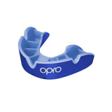 Opro Senior Silver protector bucal, azul-celeste