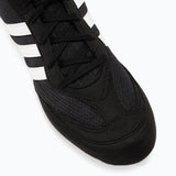 Adidas HOG.2 zapatillas de boxeo, negro-blanco