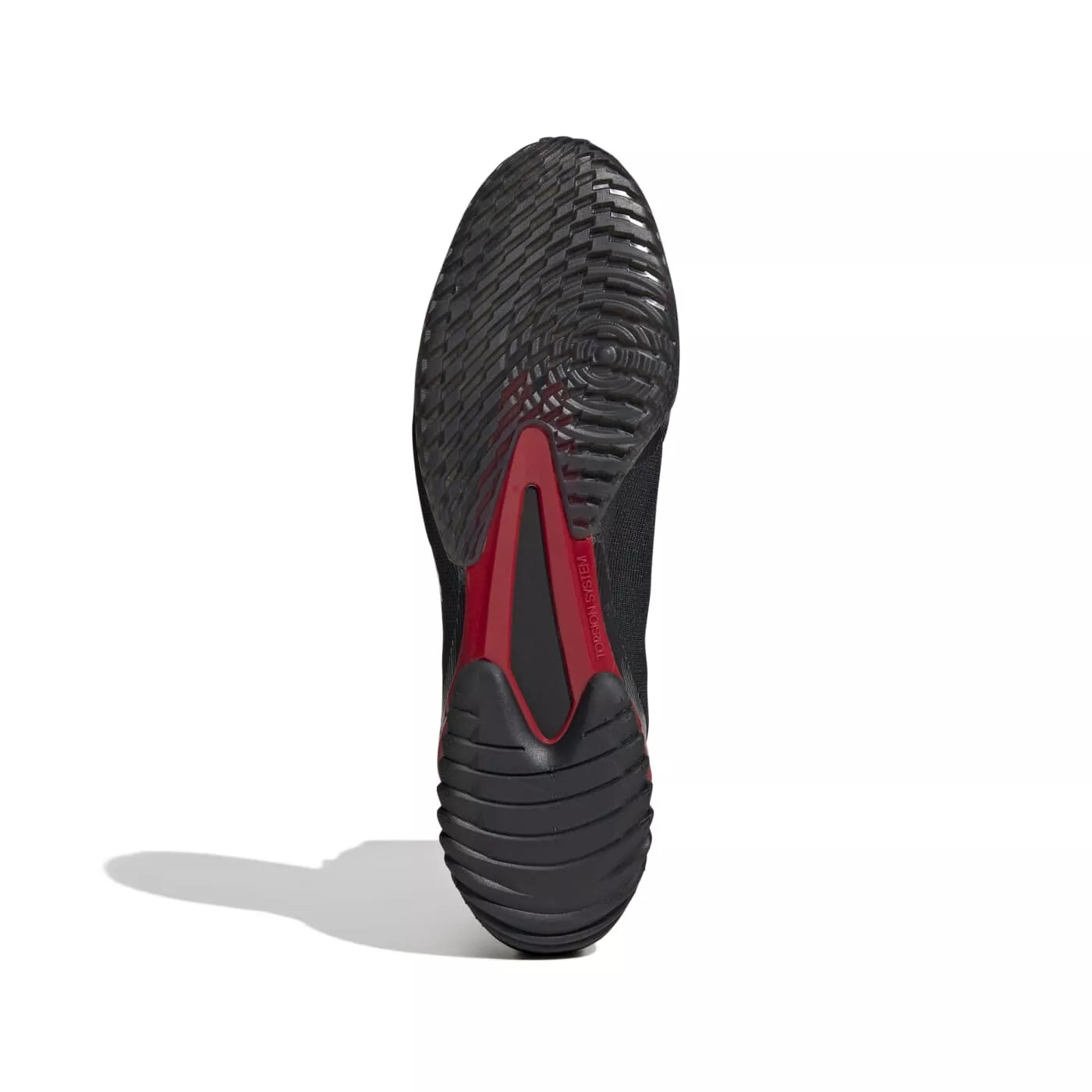 Adidas Speedex Ultra zapatillas de boxeo, negro-rojo