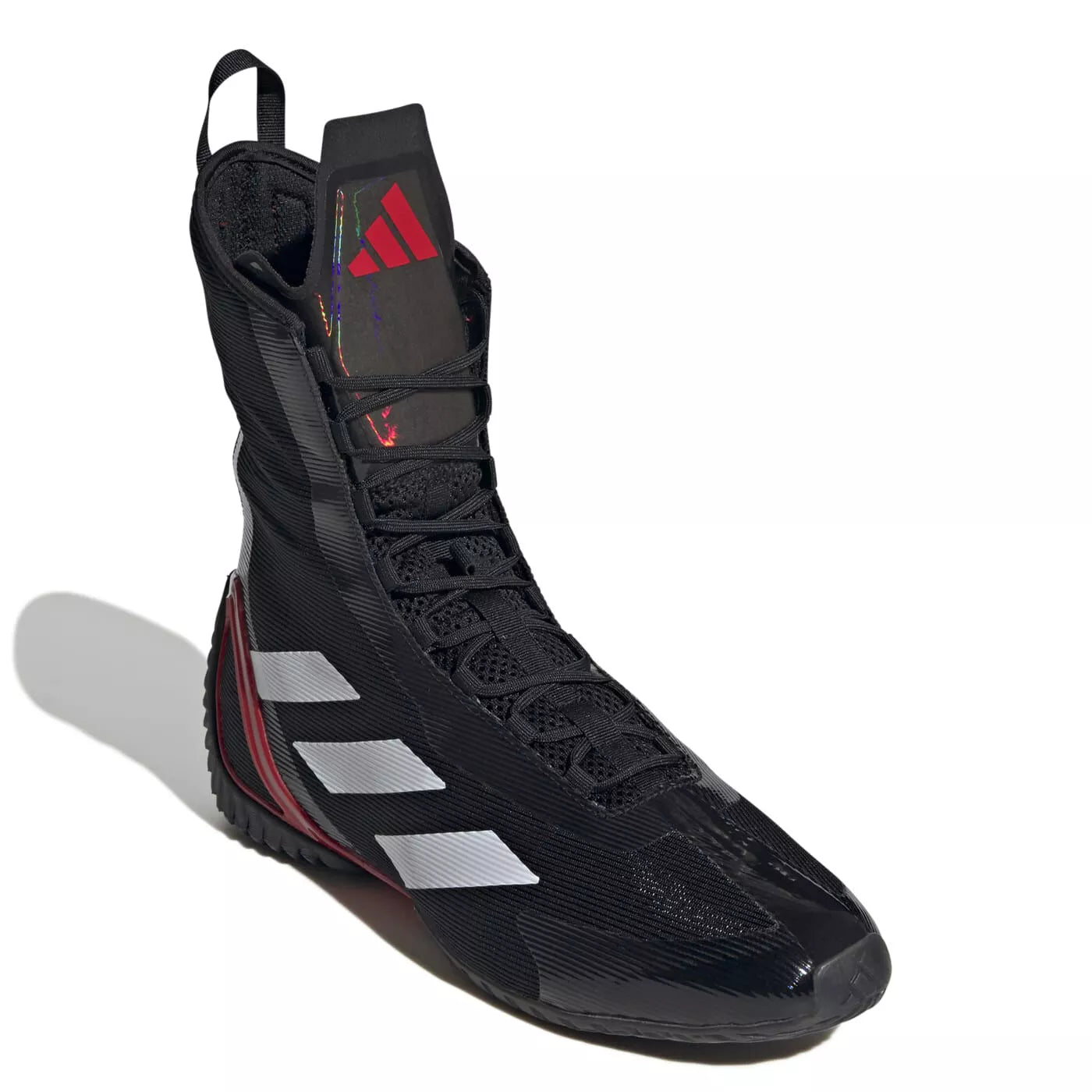 Adidas Speedex Ultra zapatillas de boxeo, negro-rojo