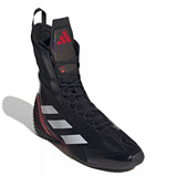 Adidas Speedex Ultra zapatillas de boxeo, negro-rojo