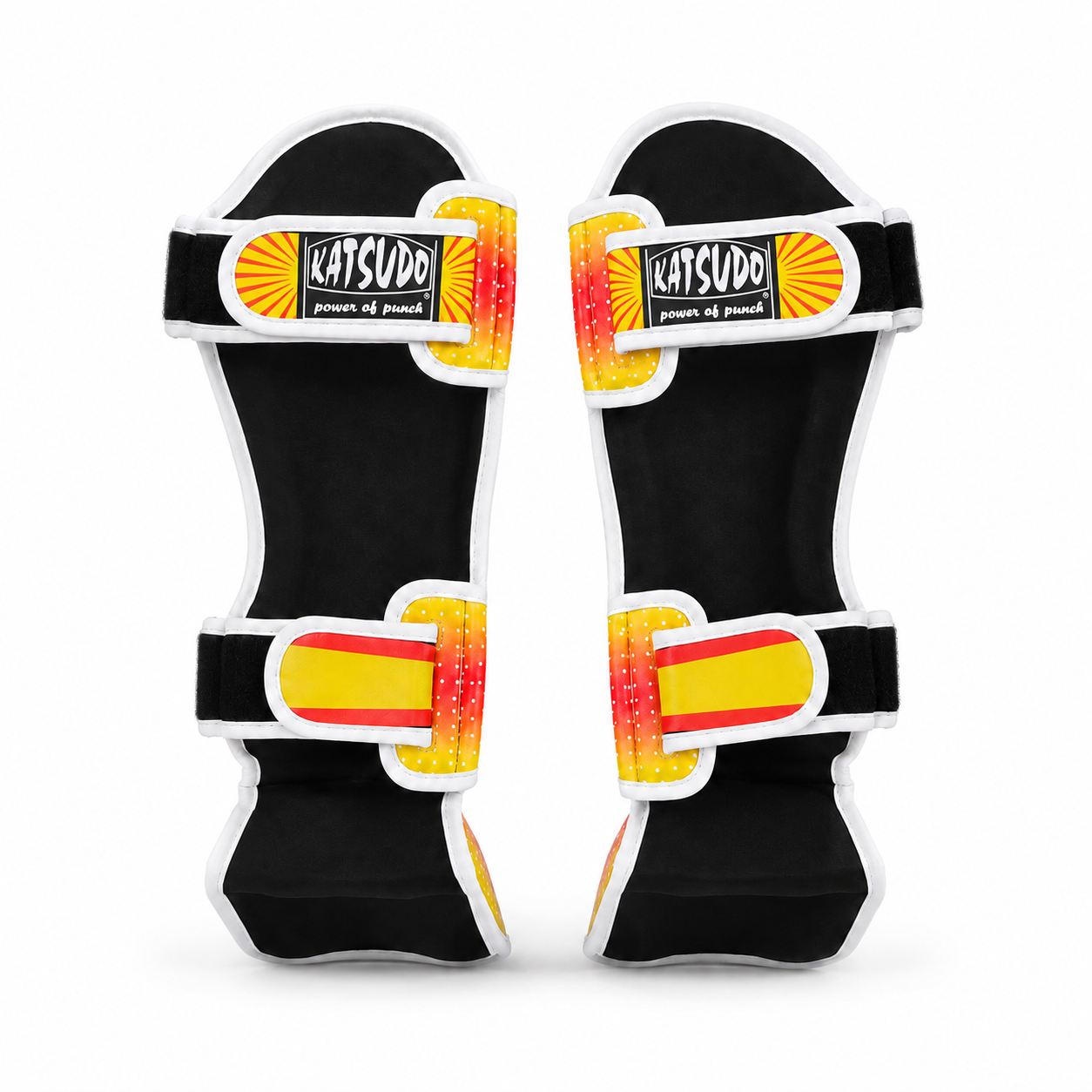 Katsudo CrushX protector de espinilla y empeine para niños, cómic