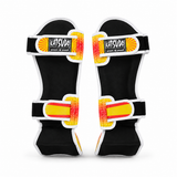 Katsudo CrushX protector de espinilla y empeine para niños, cómic