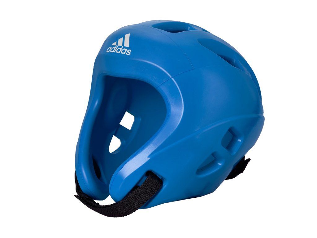 Adidas Adizero casco de kickboxing, azul