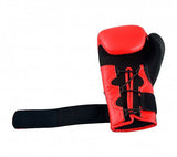 Adidas Hybrid 250 guantes de boxeo, rojo-negro