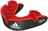 Adidas Junior Opro Silver protector bucal 4a generación infantil, blanco-negro