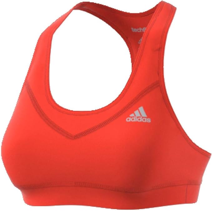 Adidas TF Bra - Solid sujetador deportivo, naranja