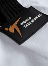 Adidas Adichamp WTF dobok de taekwondo 240g, blanco