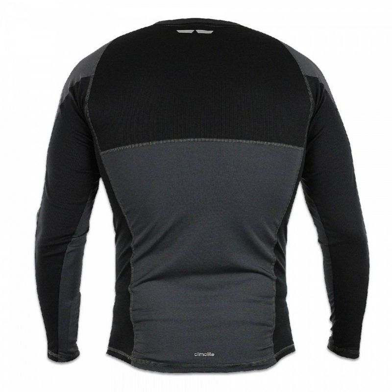 Adidas Grappling rashguard de manga larga, negro