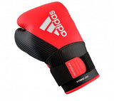Adidas Hybrid 250 guantes de boxeo, rojo-negro