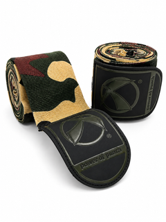 Katsudo Path PRO venda de boxeo elástica 2uds, camo green