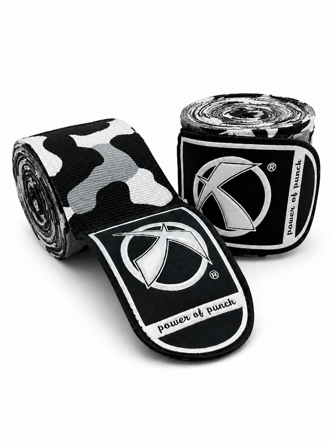 Katsudo Path PRO venda de boxeo elástica 2uds, camo grey