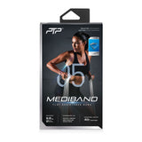PTP Mediband banda elástica de resistencia ultimate, plateada