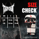 Tapout Ruction guantes de sparring MMA, beige