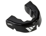 Adidas Senior Opro Silver protector bucal 4a generación, negro-rojo