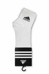 Adidas calcetines deportivos altos de tobillo, blancos