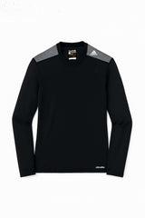 Adidas TF camiseta de manga larga para hombre, negra