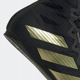 Adidas HOG 4 zapatillas de boxeo, negro-dorado