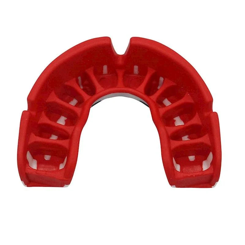 Adidas Senior Opro Platinum protector bucal, rojo-negro-blanco