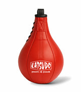 Katsudo Thai pera de boxeo 37x18x58, roja