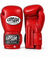 Katsudo Hawk guantes de boxeo, rojos