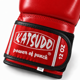 Katsudo Champion IV guantes de boxeo, rojos