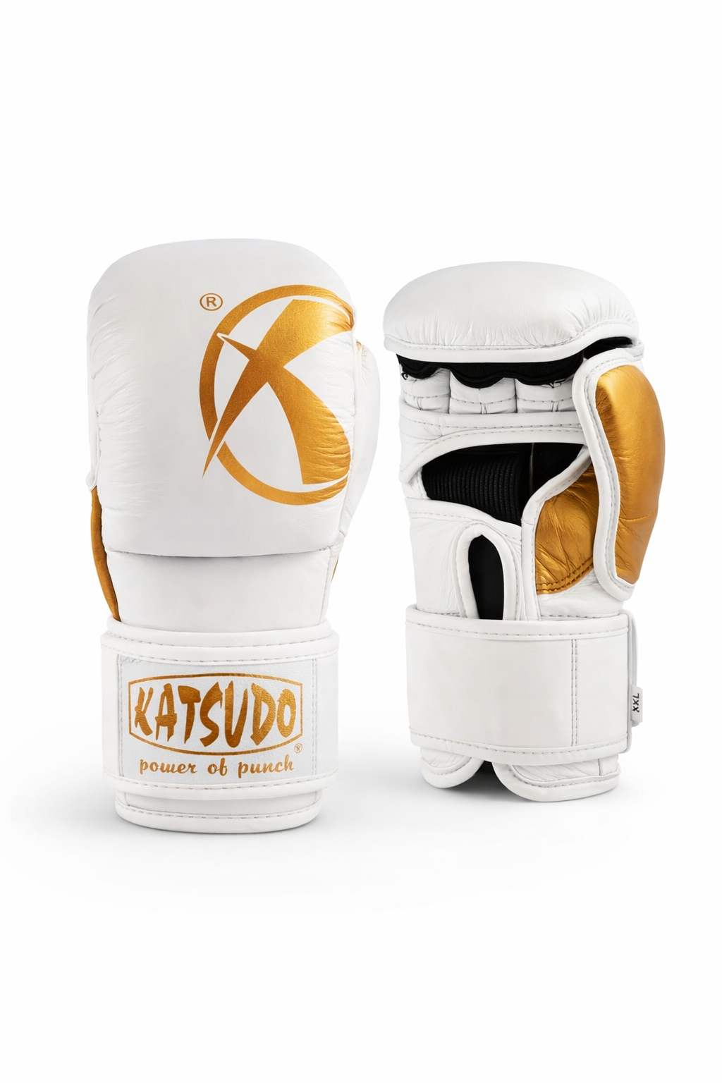 Katsudo Revenge guantes mma, blancos