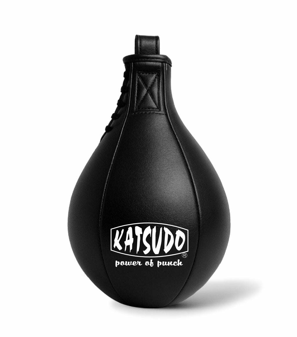 Katsudo Thai pera de boxeo 37x18x58, negra