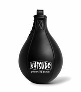 Katsudo Thai pera de boxeo 37x18x58, negra