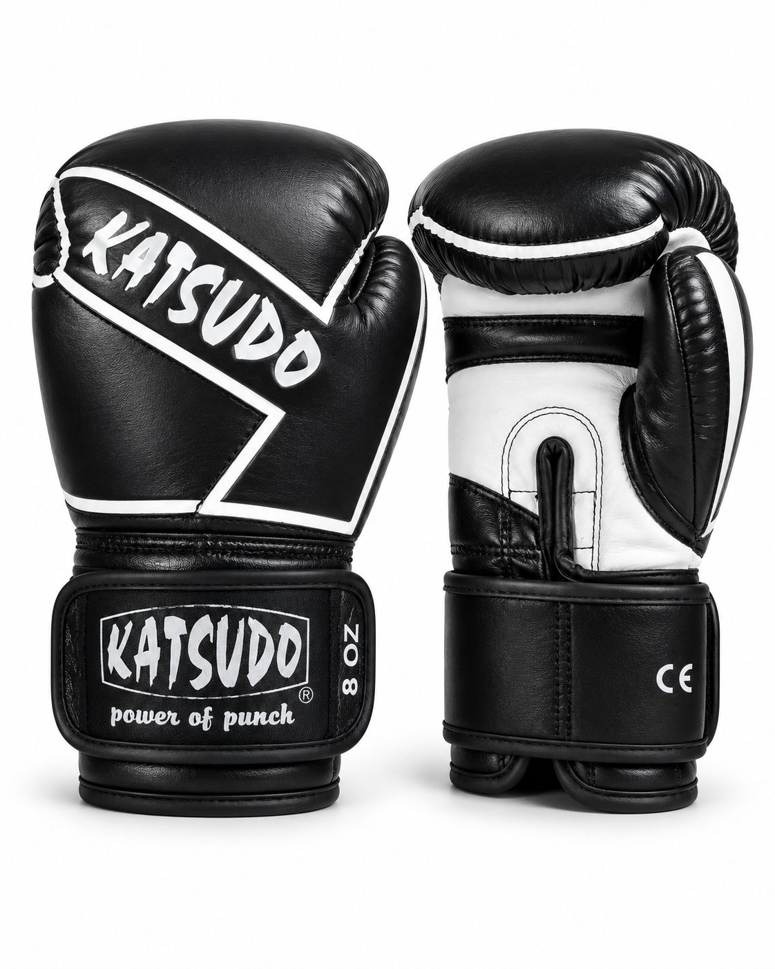 Katsudo Legion guantes de boxeo, negros