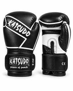 Katsudo Legion guantes de boxeo, negros