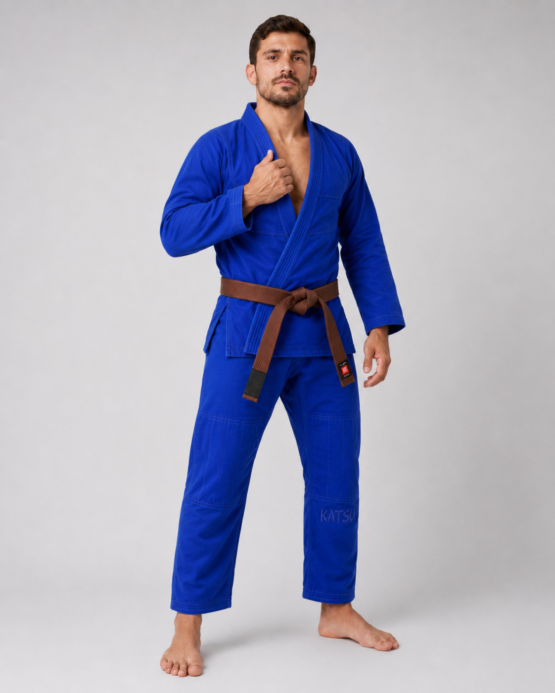 Katsudo Daiki Jiu Jitsu kimono 450g, azul