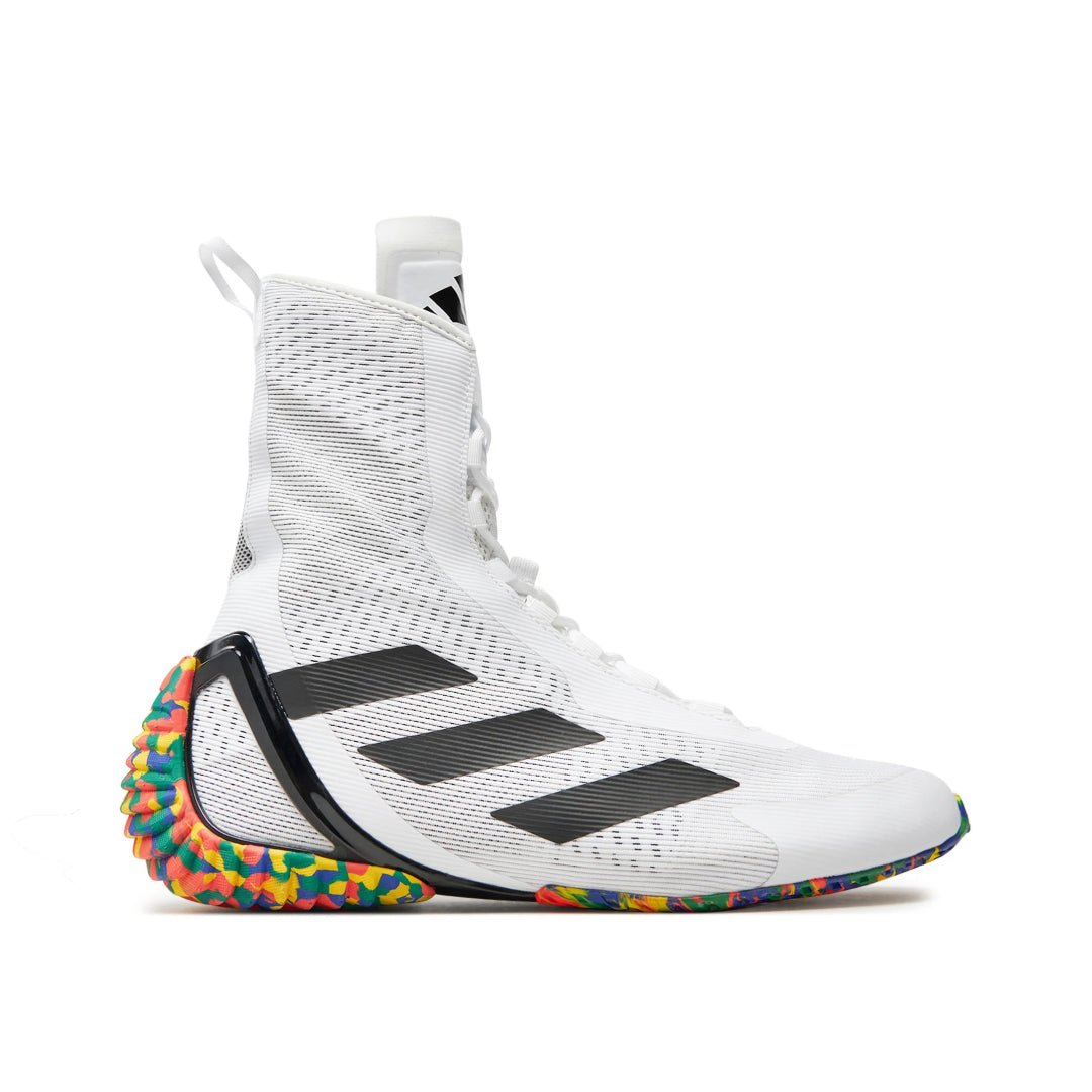 Adidas Speedex Ultra zapatillas de boxeo, blanco-multicolor