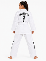 Katsudo ITF BA kimono de taekwondo 220g, blanco